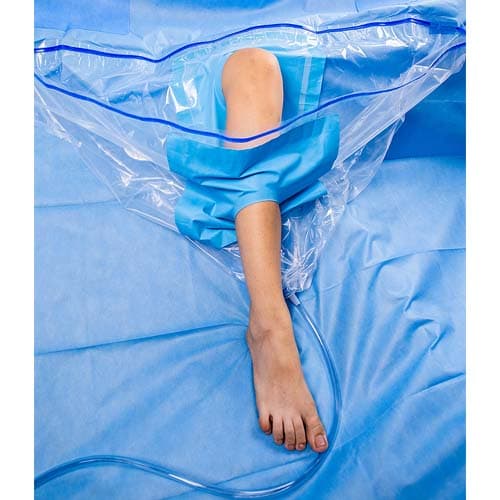 DRAP POUR ARTHROSCOPIE DU GENOU
